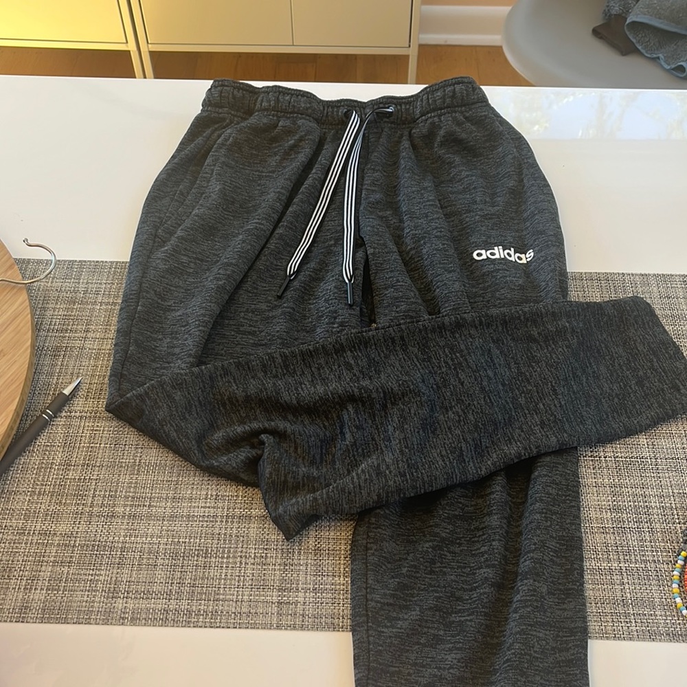 adidas dark grey sweats